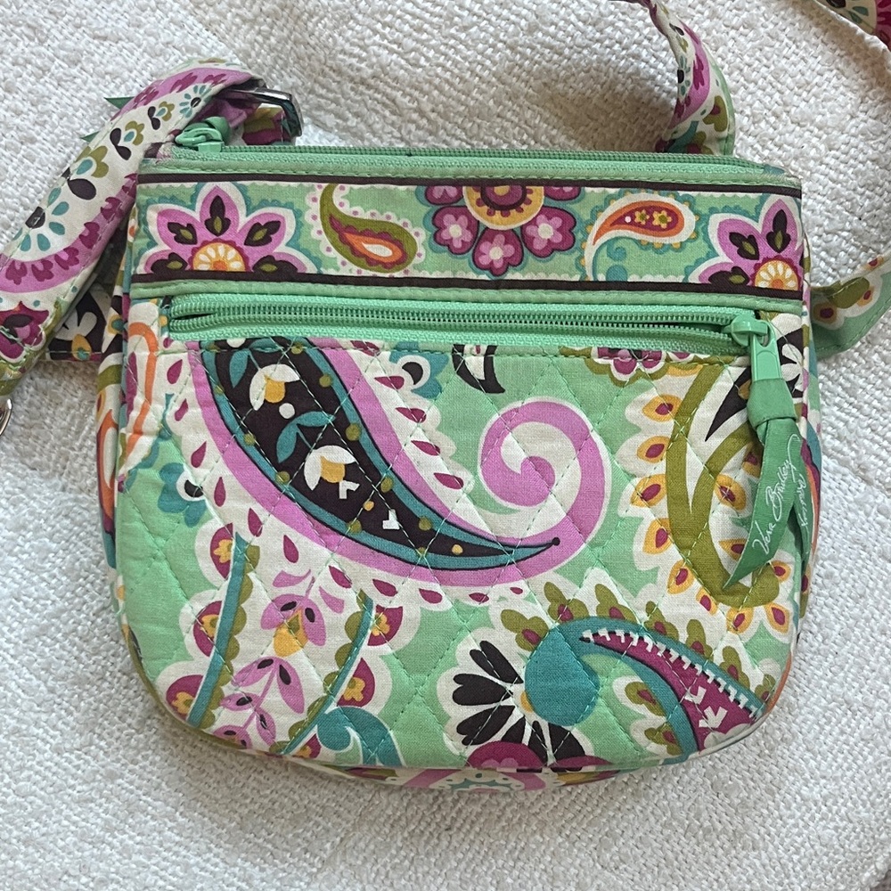 Vera Bradley Floral Paisley Crossbody Bag
